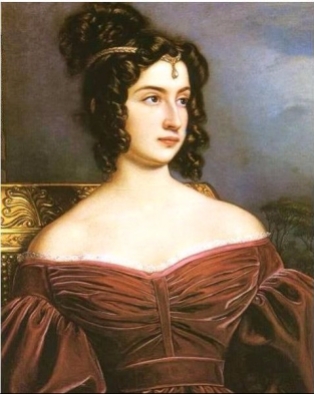 Portrait by Joseph Karl Stieler, 1831.